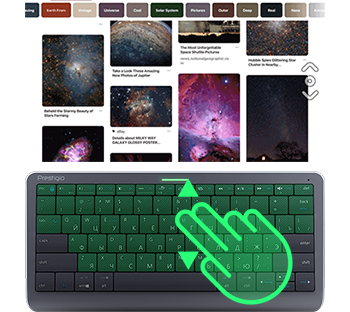 simple scrolling