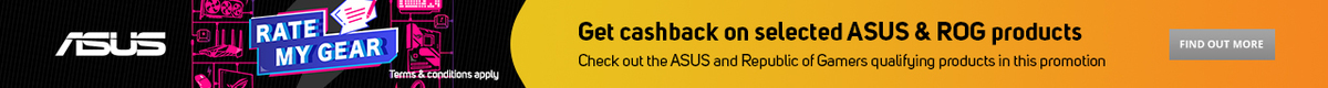 ASUS Rate My Gear Promotion