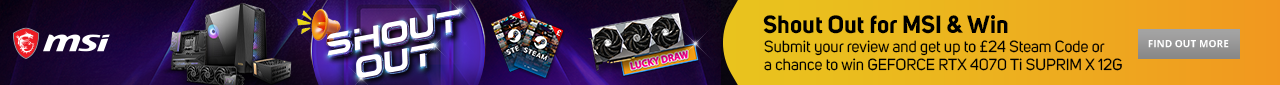 MSI Shout Out promotion