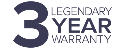3 year warranty