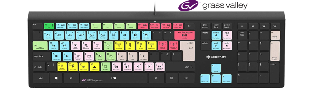 EditorsKeys Grass Valley EDIUS Keyboard
