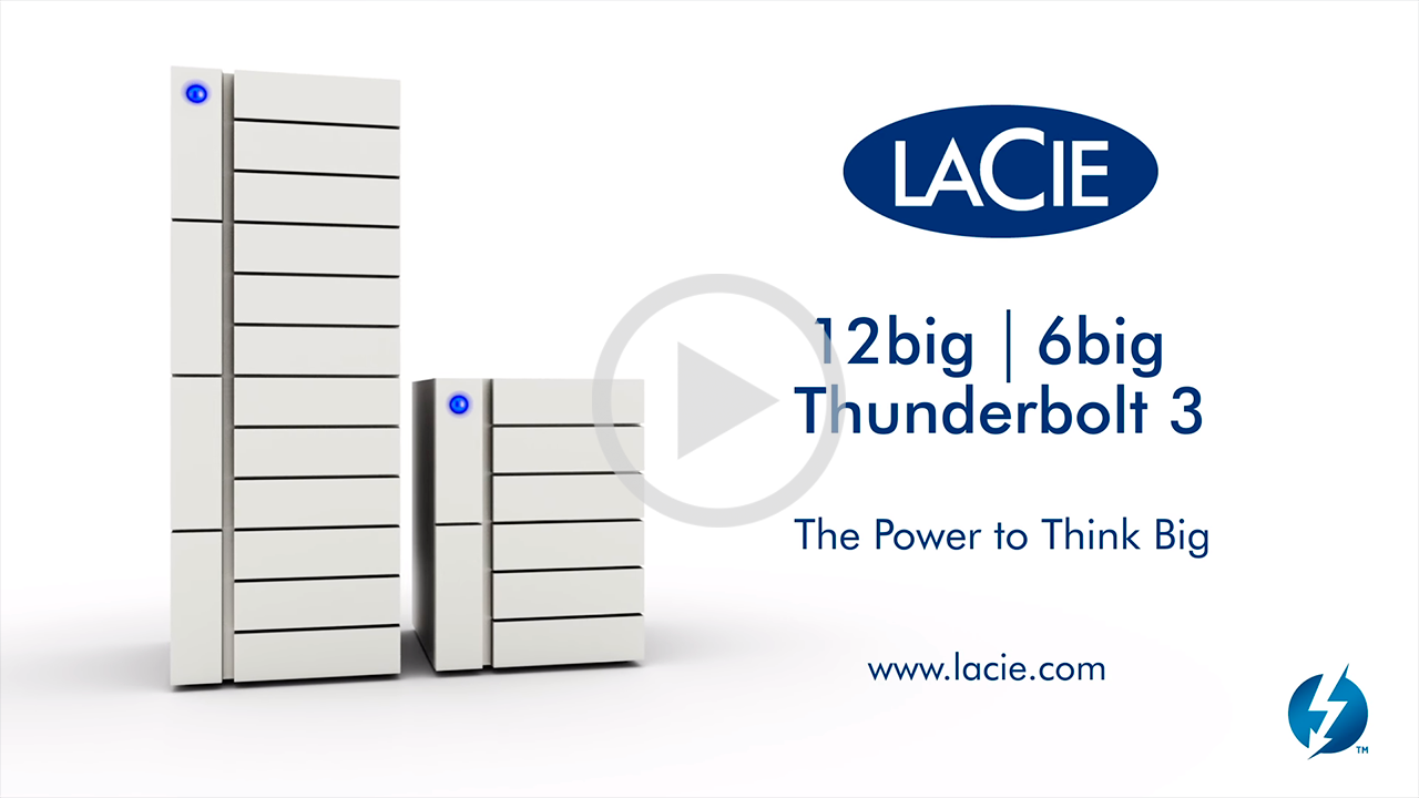 lacie 6big video