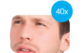 40x zoom