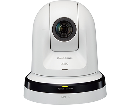 panasonic aw-un70 4k ptz camera white