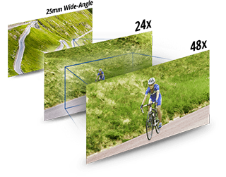 flexible framing and zoom