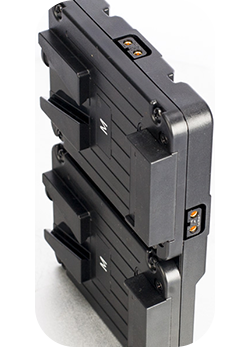 SWIT KA-M20S dual pocket v-mount hot swap plate