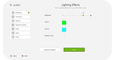 lighting effects