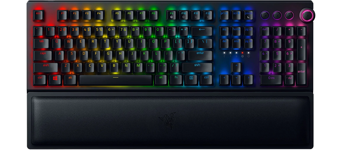 Razer BlackWidow V3 Pro Gaming Keyboard with Green Switches