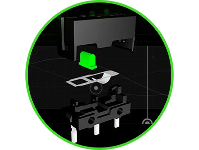 omron razer mechanical mouse switches