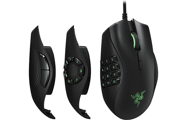 Razer naga trinity gaming mouse