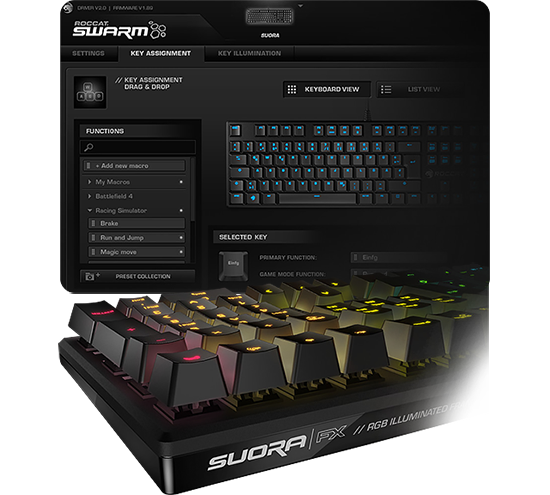 roccat swarm software