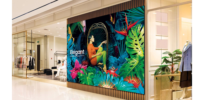 Bezel display