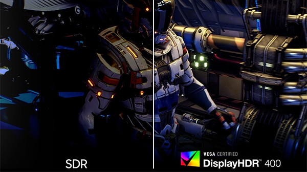 VESA DisplayHDR 400.