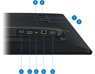 Rear ports