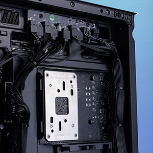 MK7 open side, revealing BTF motherboard support