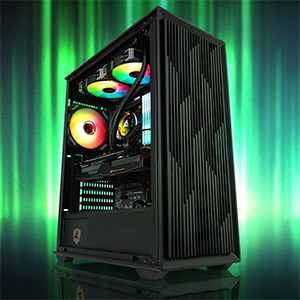 Hero angle of case with hardware inside, showcasing premium design