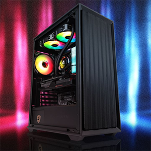 Hero angle of case with hardware inside, showcasing premium design