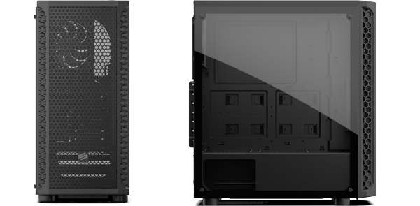 SilentiumPC Signum SG1 TG Black Mid Tower PC Case