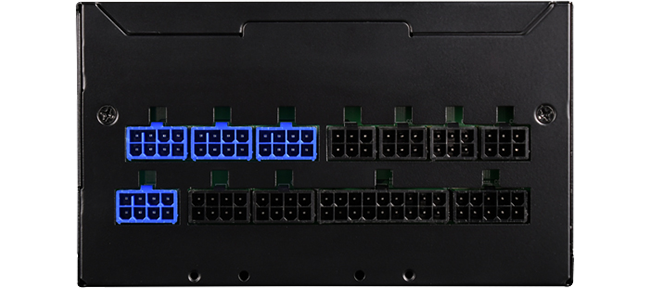 Silverstone Strider ST55F-GS Connection Ports