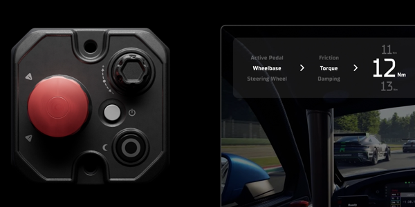 Control box, highlighting on-the-fly tuning controls.