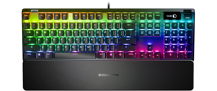 apex 7 oled display gaming keyboard