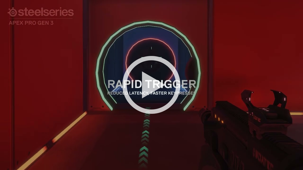 SteelSeries Apex Pro Gen 3 feature video thumbnail
