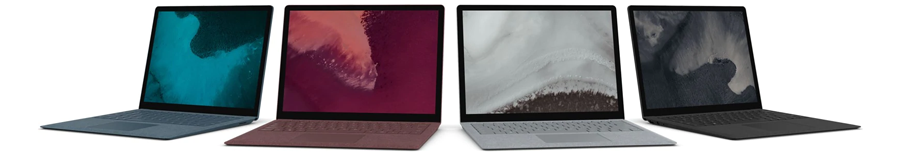 Surface Laptop 2 Colours
