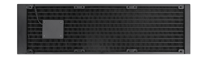 Rear view of Radiator
