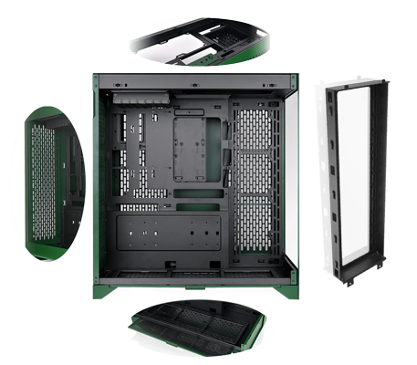 Thermaltake CTE E660 MX Cooling Options and Compatibilty