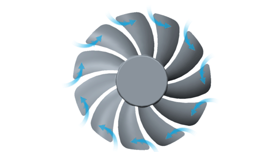 11 blade fan