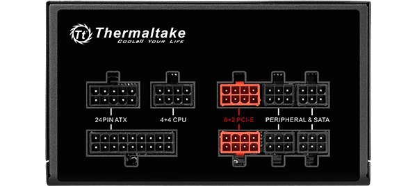 Thermaltake Toughpower 750W Power Ports