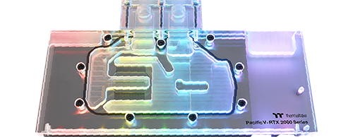Thermaltake Pacific Coolant Flow Path