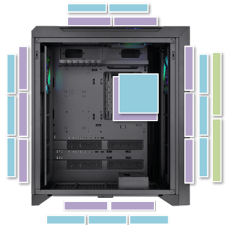 Case Fan Cooling Support