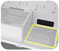 Bottom Fan Vent
