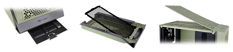 Easily Removable Dust Filters