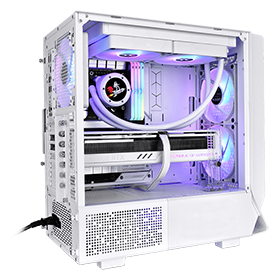Space for a 360mm front radiator & 280mm at the top