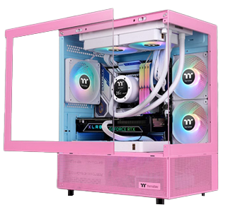 Tempered Glass Front and Side Panel