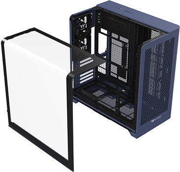 Curved Tempered Glass Side Panel