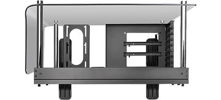 Thermaltake Core P3 curved Edition Open-Frame Design
