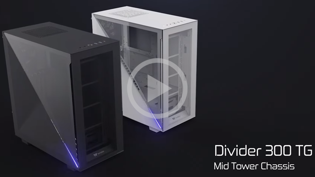 Thermaltake Divider 300 video
