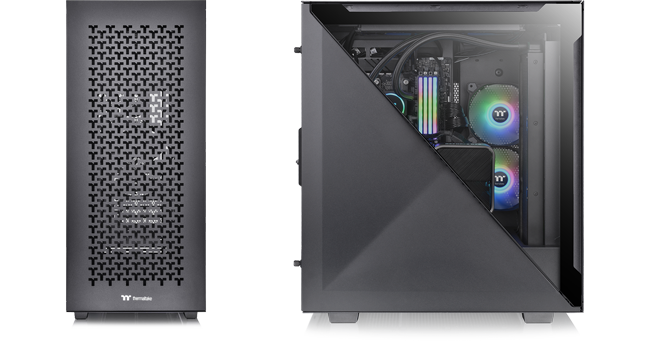 Thermaltake Divider 500 TG Air Black by Thermaltake
