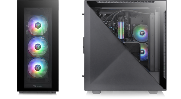 Thermaltake Divider 500 TG ARGB Black by Thermaltake