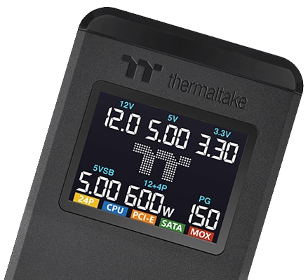 Real-Time Voltage LCD Display