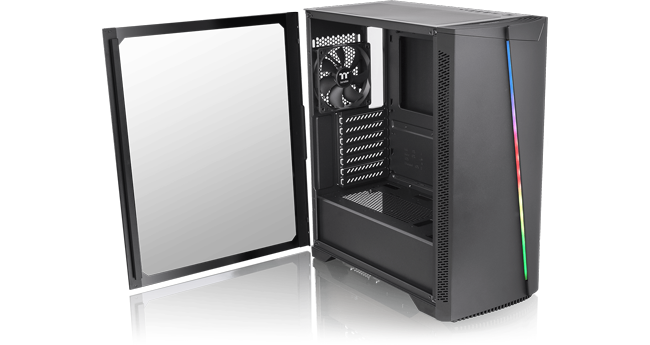 glass mid tower case