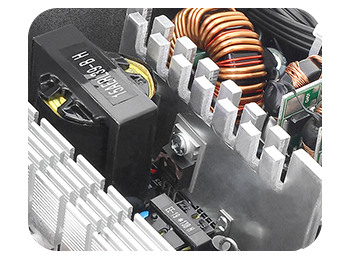 Close up image of +12V Rail