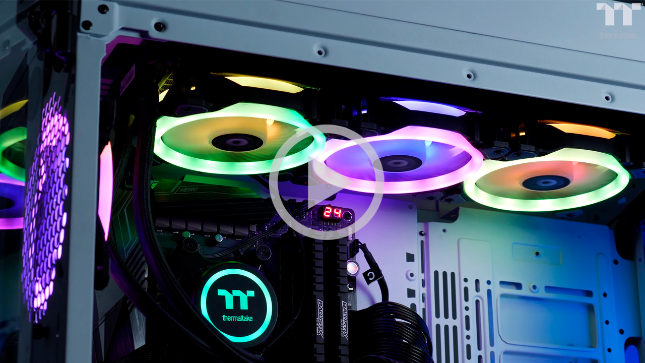 Thermaltake Riing Trio 12 Video