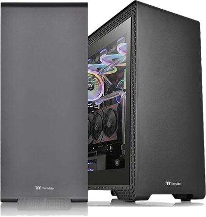 Thermaltake S500 Tempered Glass Mid-Tower PC Gaming Case