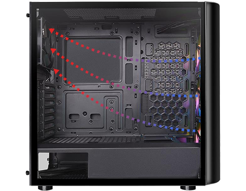 Thermaltake View 23 Fans