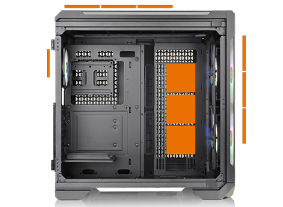 120mm Fan positions