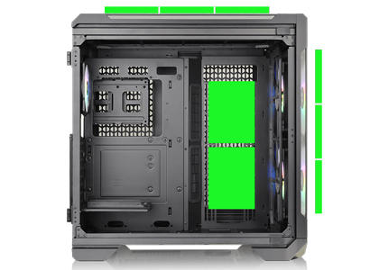 140mm Fan Positions